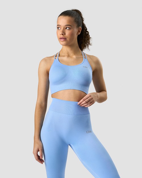 ICIW Define Seamless Sports Bra Daisy Ljusblå | 150328FQO