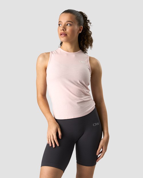 ICIW Empowering Open Back Tank Sugar Rosa | 759128ZKF