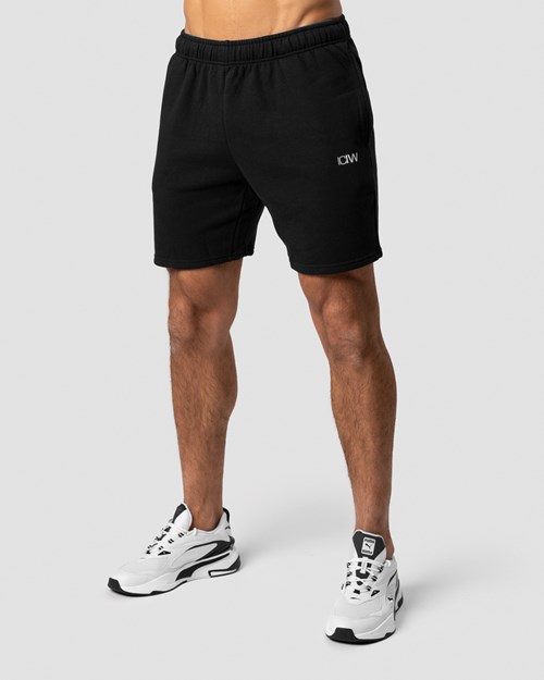 ICIW Essential Sweat Shorts Svarta | 486703SDX