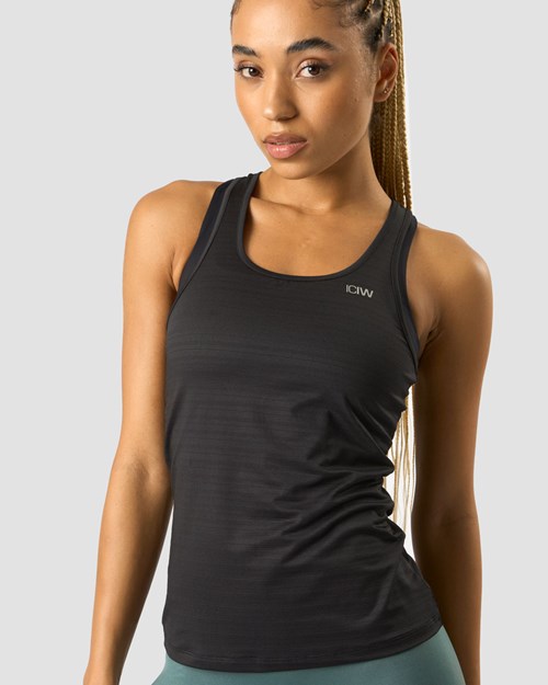 ICIW Everyday Mesh Tank Top Svarta | 732615FTM