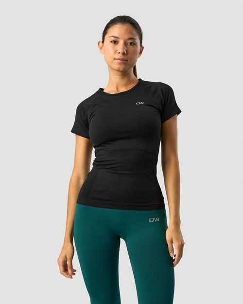 ICIW Everyday Seamless T-shirt Svarta | 862547XMP