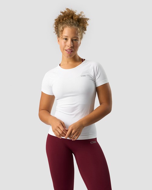 ICIW Everyday Seamless T-shirt Vita | 326147WFM