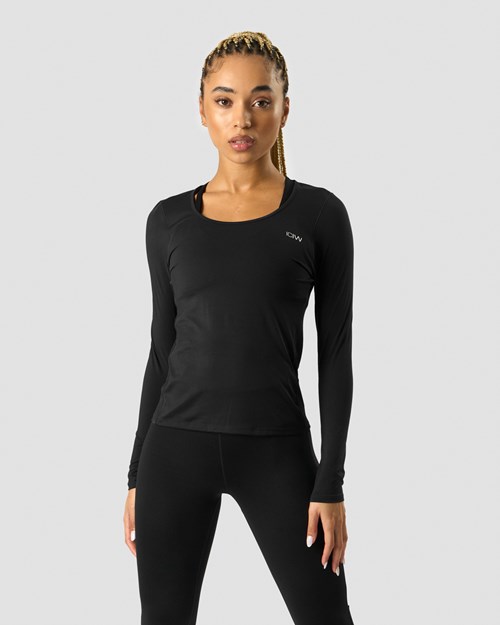 ICIW Everyday Tech Long Sleeve Svarta | 390586DCS