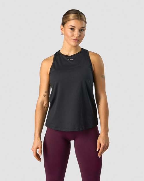 ICIW High Neck Tank Top Svarta | 807591QAC