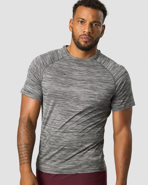 ICIW Levitech T-shirt Raglan Light Melange Ljusgrå | 173069SYR