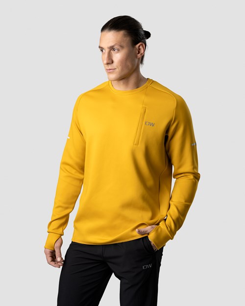 ICIW Mercury Crewneck Mustard Gula | 608573AVO