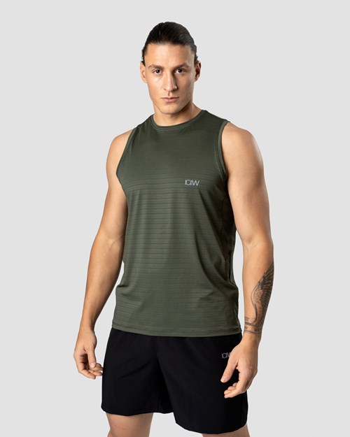 ICIW Mercury tech tank top Pine Mörkgröna | 873154RKQ