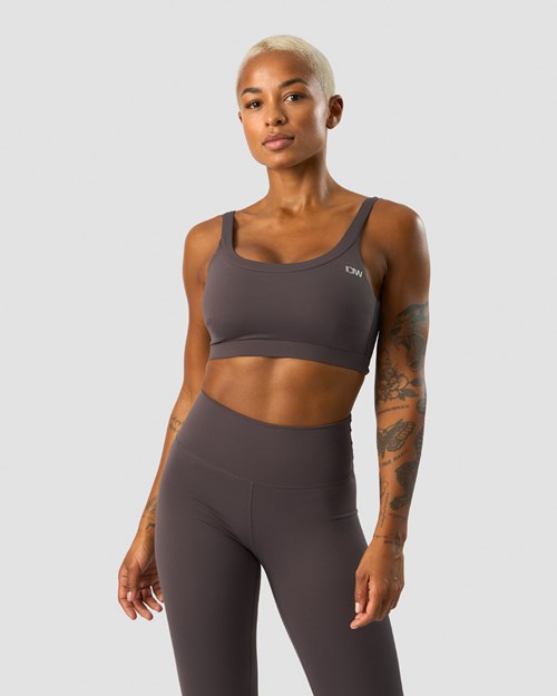 ICIW Nimble Sports Bra Clay Mörkgrå | 805397SNH