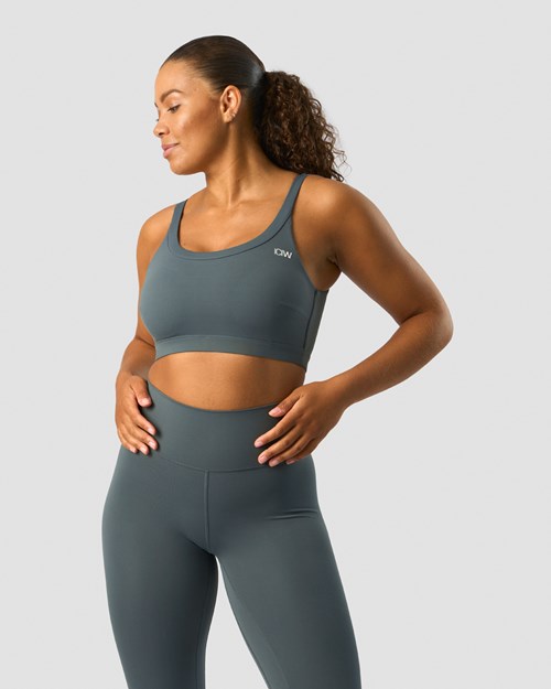 ICIW Nimble Sports Bra Elm Mörkgröna | 781409QDP