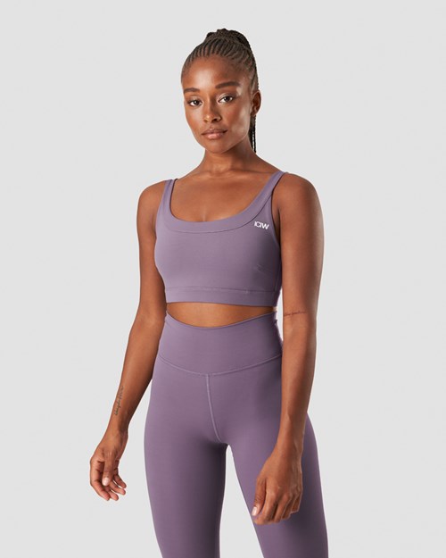 ICIW Nimble Sports Bra Faded Violet Lila | 861942GUT