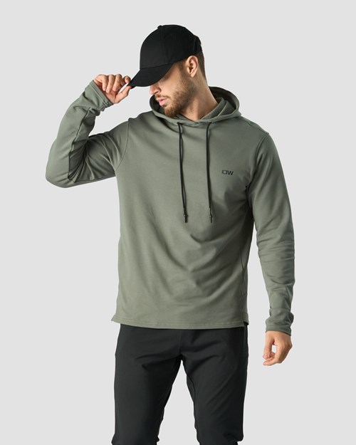 ICIW Stride Hoodie Sea Mörkgröna | 304872TPL