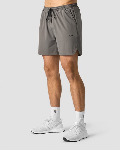 ICIW Stride Shorts Mörkgrå | 328495QKC