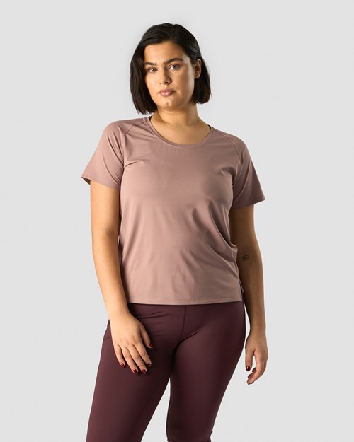 ICIW Stride T-shirt Wmn Light Mauve Lila | 546073OYV