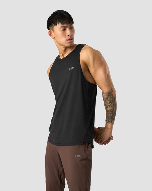 ICIW Stride Tank Top Svarta | 127945ZFK