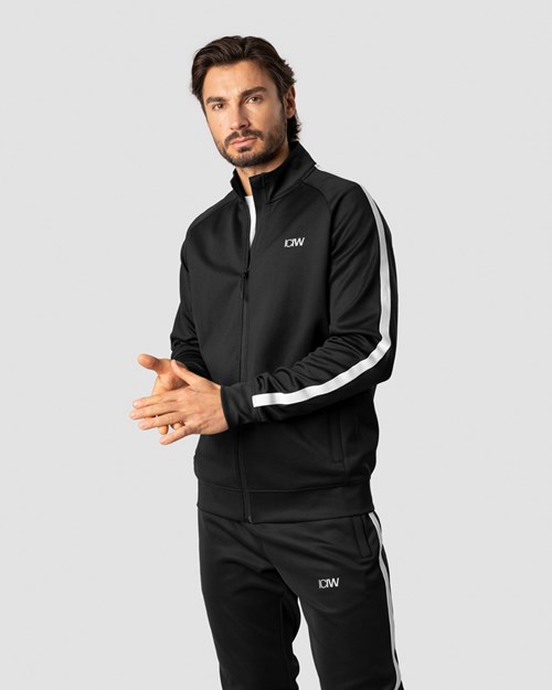 ICIW Track Zip Jacket Svarta | 352168SIP