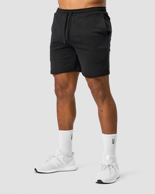 ICIW Tränings Club Sweat shorts Svarta | 736895WQZ