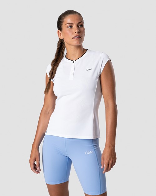 ICIW Tränings Pique Polo Wmn Vita | 539870HAG