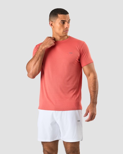 ICIW Tränings T-shirt Light Coral Orange | 695708SNK