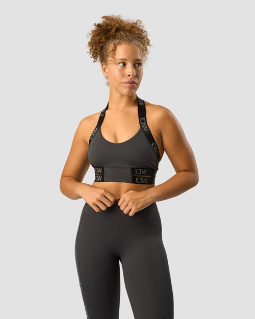 ICIW Ultimate Sports Bra Graphite Mörkgrå | 153740NYE