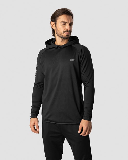 ICIW Ultimate Tränings Hoodie Svarta | 164892HPV