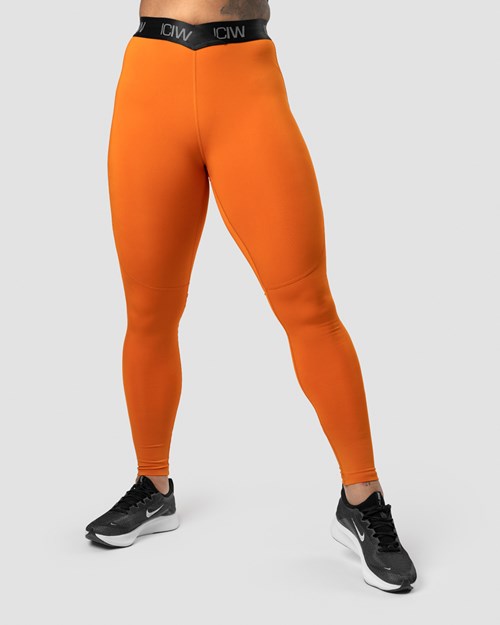 ICIW Ultimate Tränings V-shape Tights Amber Orange | 289103WKM