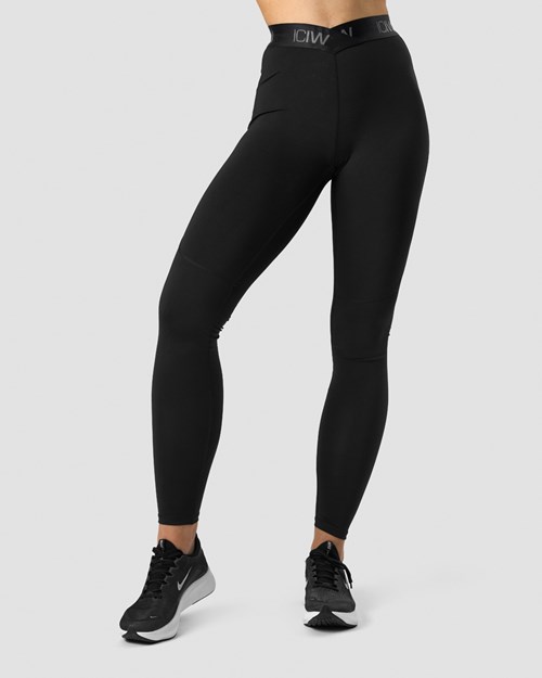 ICIW Ultimate Tränings V-shape Tights Svarta | 856049PXH