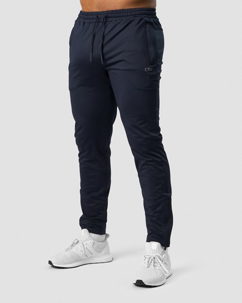 ICIW Ultimate Tränings Zip Pants Mörkblå | 045396DTH