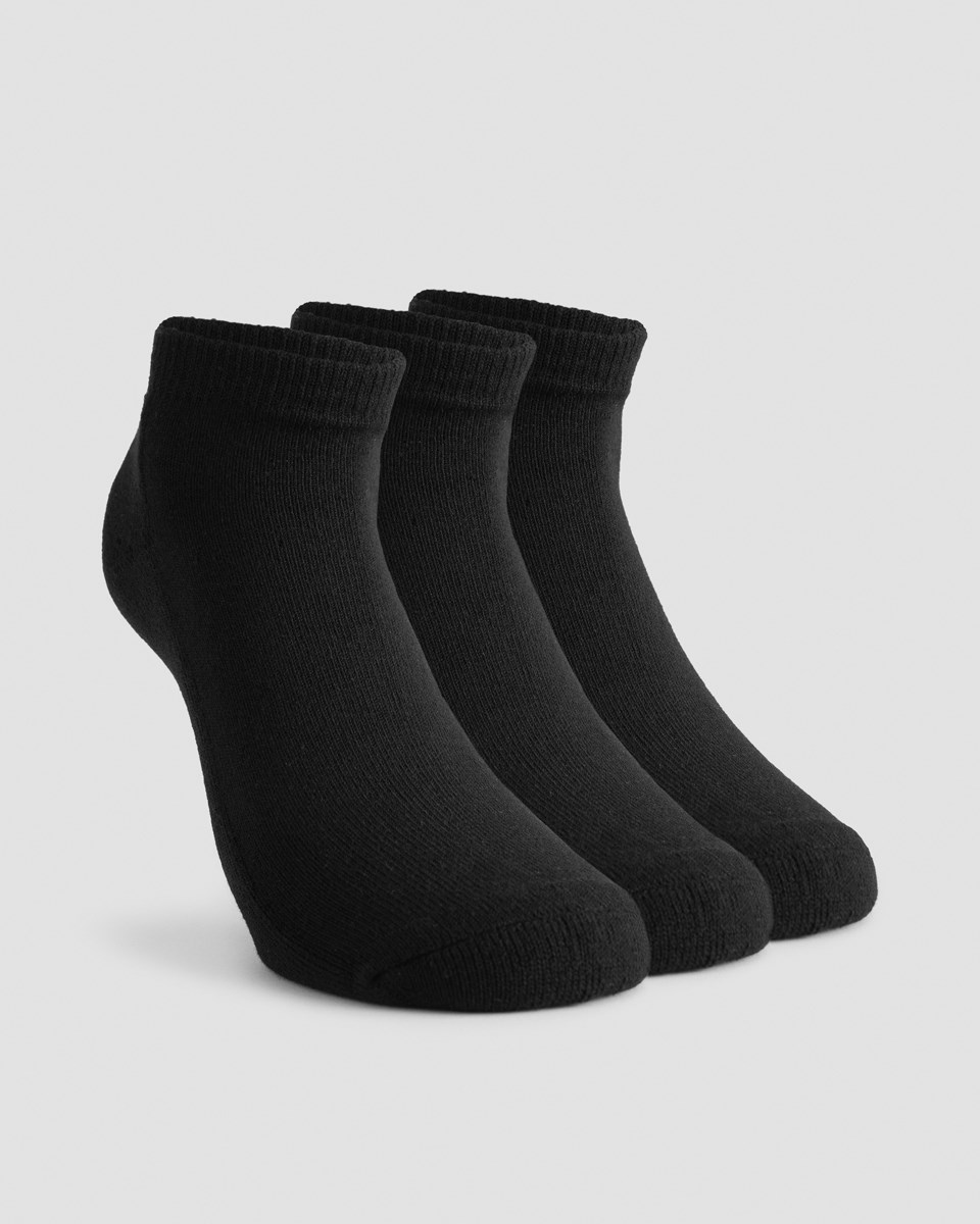 ICIW Ankle Socks 3-pack Svarta | 206849GNB