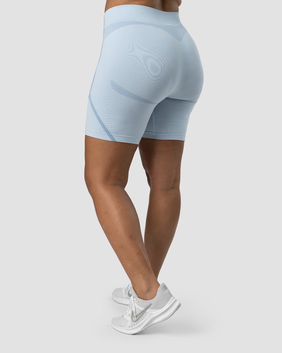 ICIW Blick Seamless Biker Shorts Light Ljusblå | 703561GMT