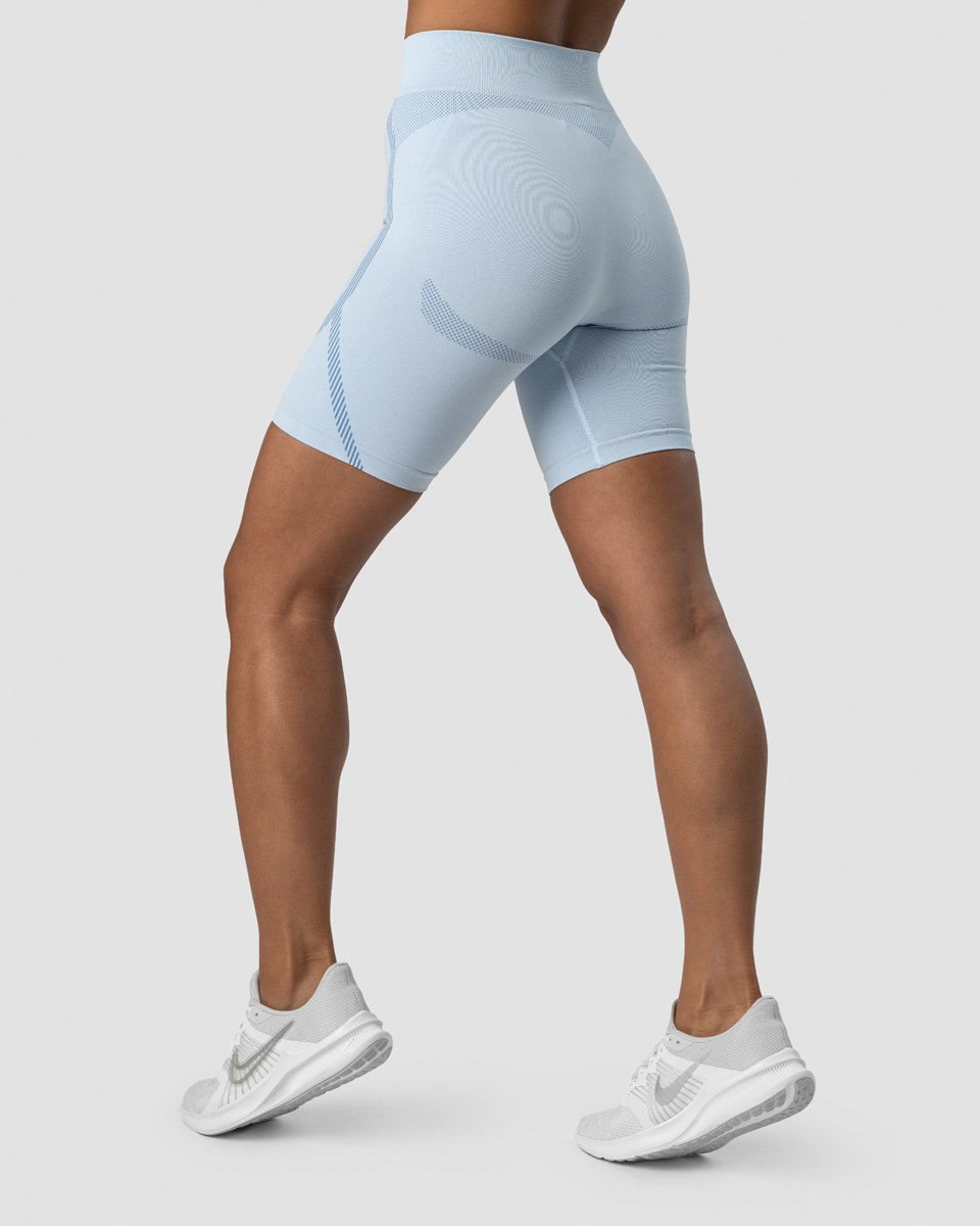 ICIW Blick Seamless Biker Shorts Light Ljusblå | 703561GMT