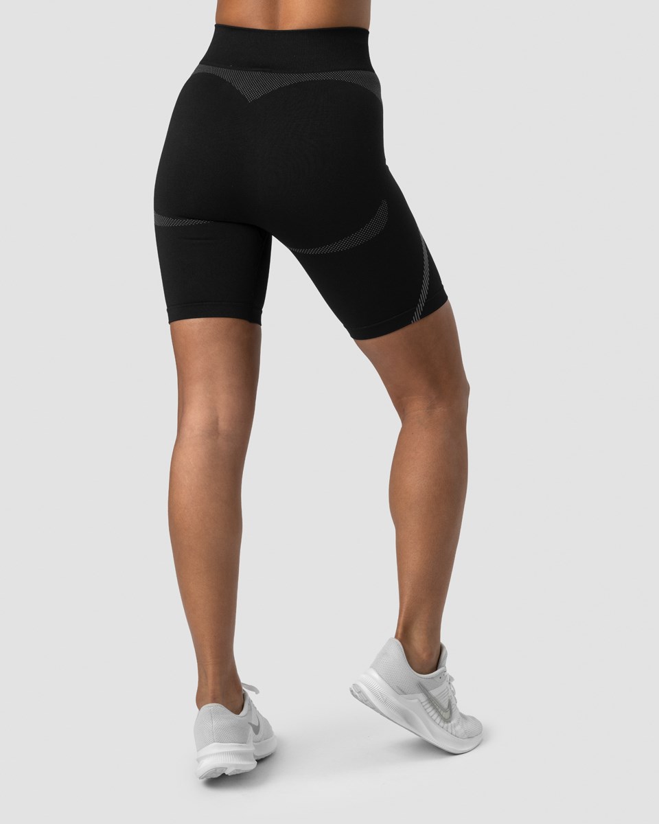 ICIW Blick Seamless Biker Shorts Svarta | 573260OFR