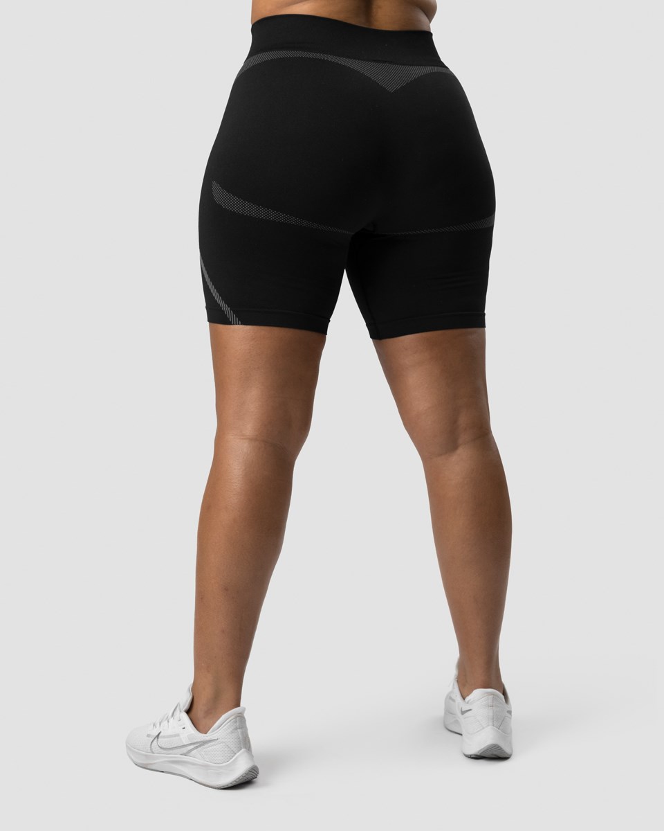 ICIW Blick Seamless Biker Shorts Svarta | 573260OFR