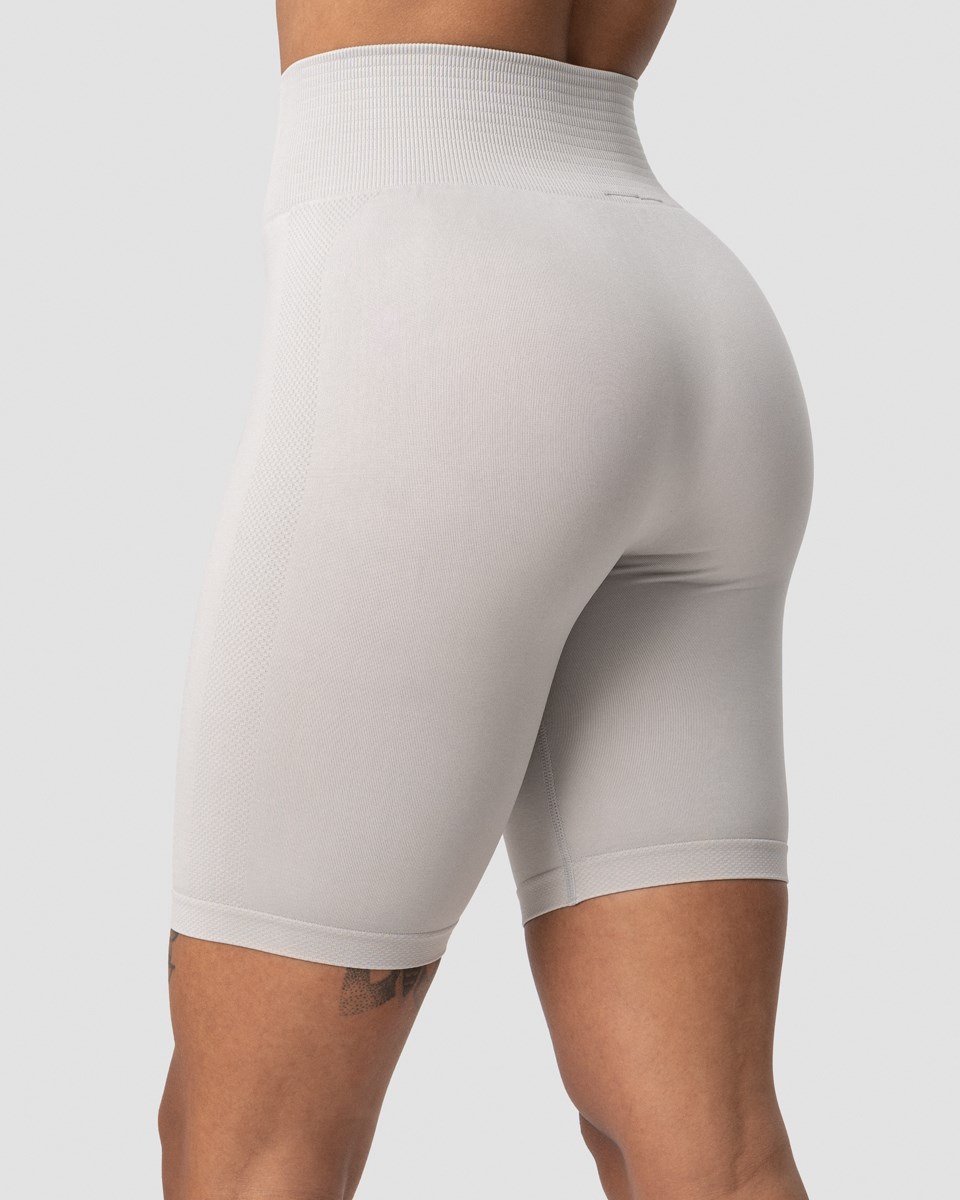 ICIW Define Seamless Biker Shorts Light Wmn Ljusgrå | 497531ZRH