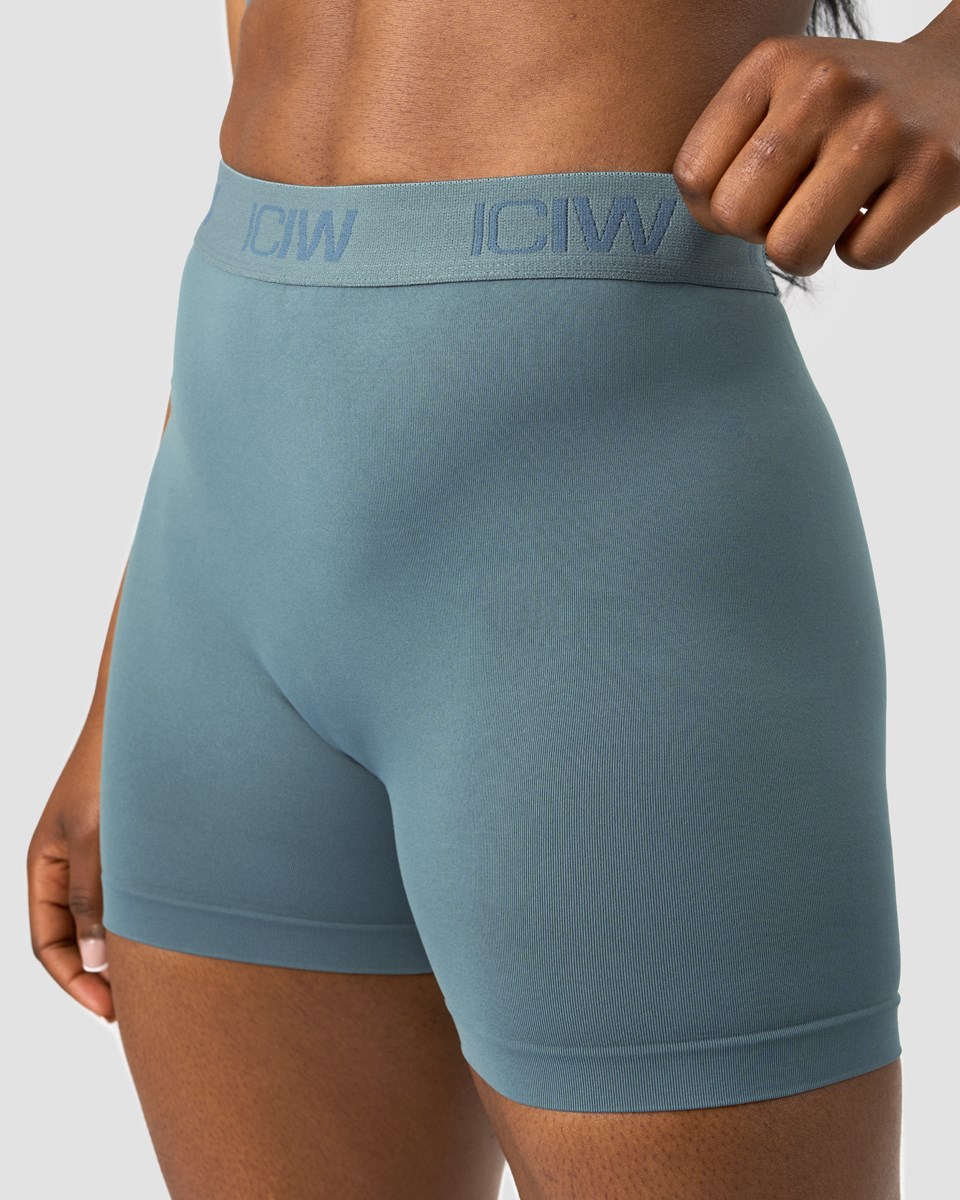 ICIW Define Seamless Logo Shorts Jungle Mörkgröna | 712609WGS