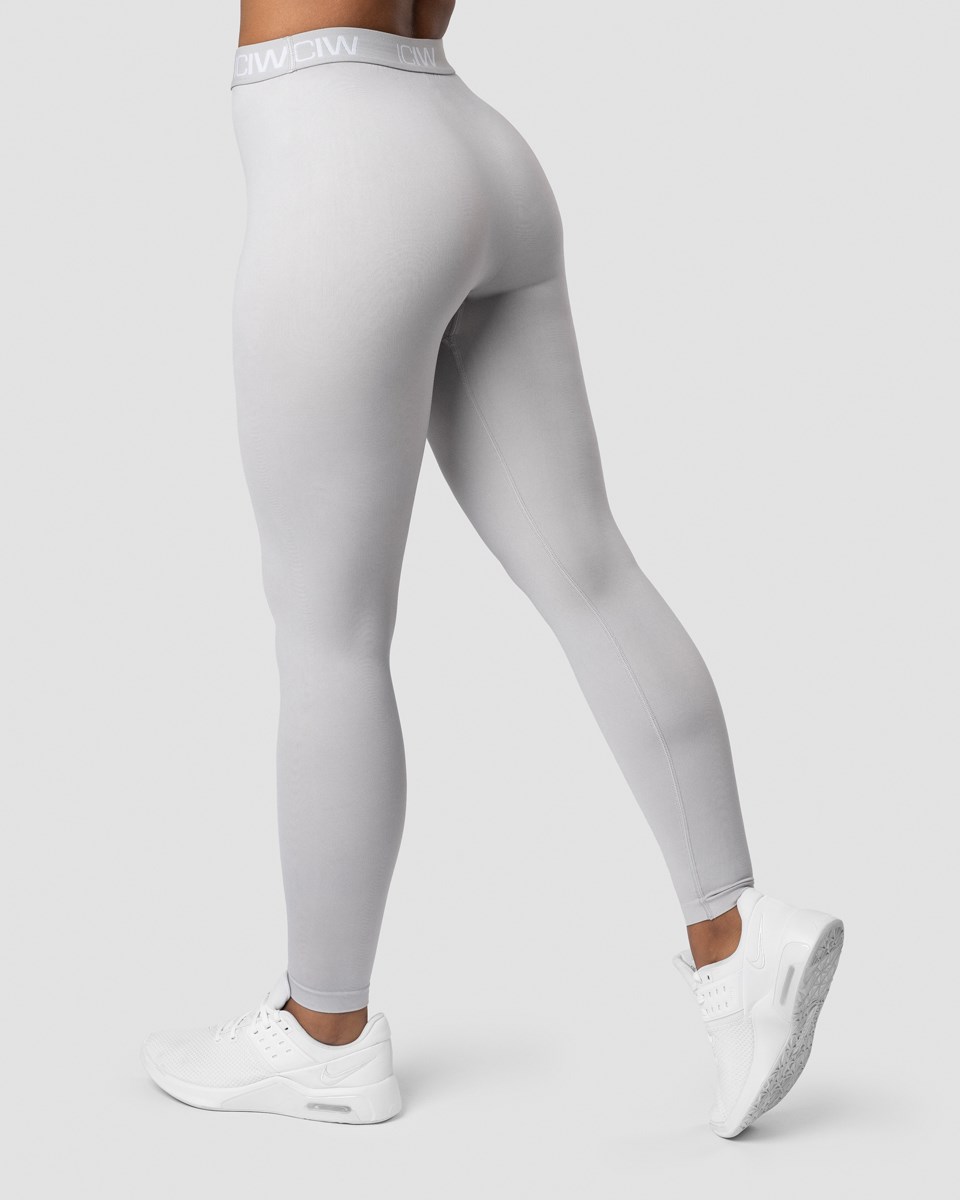 ICIW Define Seamless Logo Tights Wmn Light Ljusgrå | 684205BEK