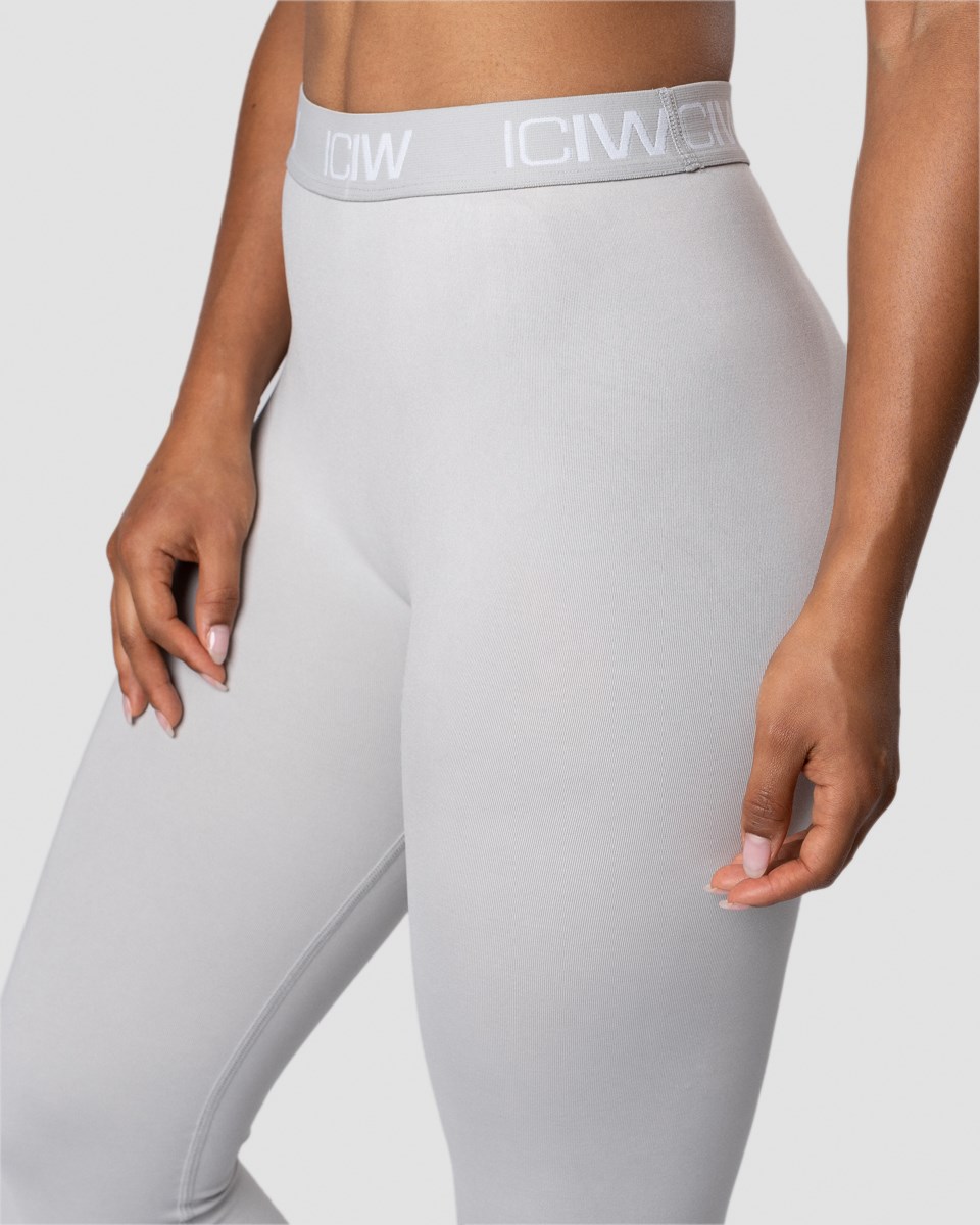 ICIW Define Seamless Logo Tights Wmn Light Ljusgrå | 684205BEK