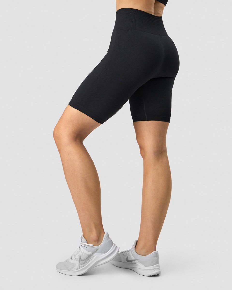 ICIW Define Seamless Pocket Biker Shorts Svarta | 970825DAS