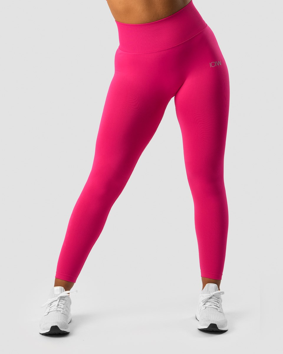 ICIW Define Seamless Scrunch Tights Bright Rosa | 734196NMD