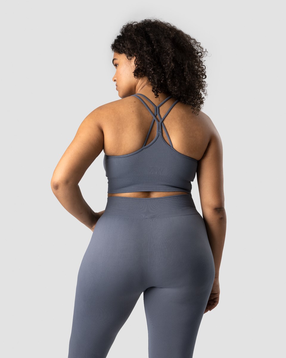 ICIW Define Seamless Sports Bra Storm Mörkblå | 547983XEU