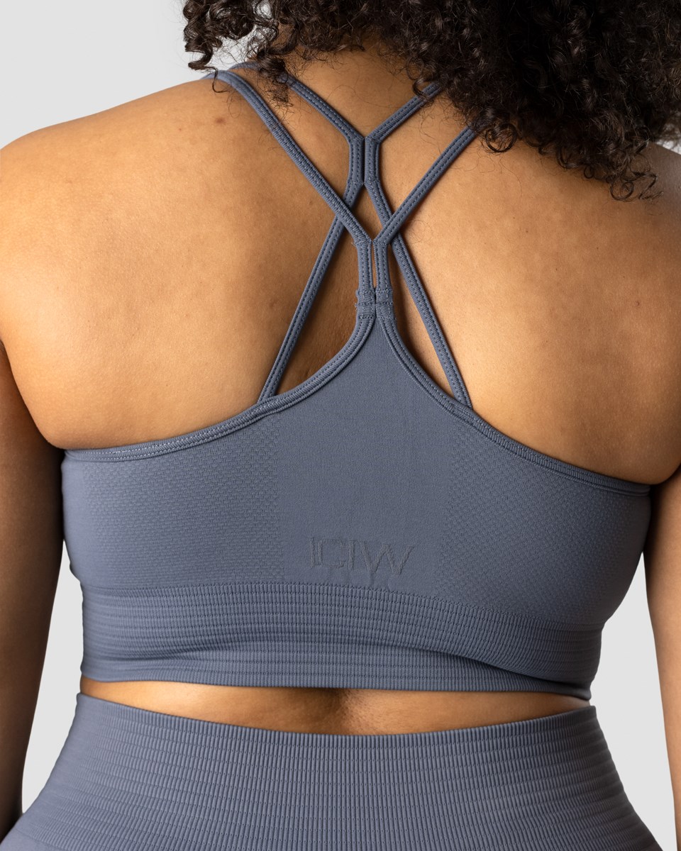 ICIW Define Seamless Sports Bra Storm Mörkblå | 547983XEU