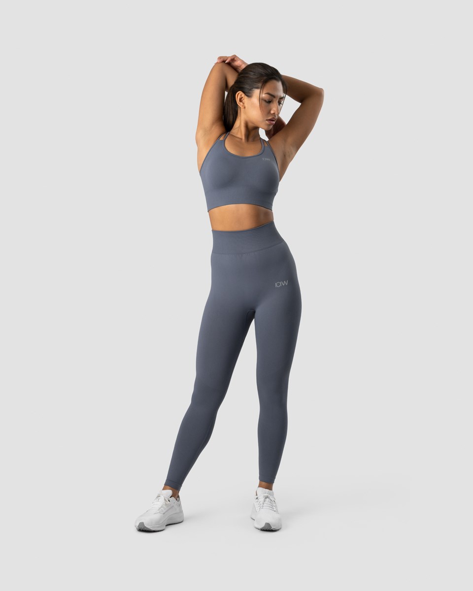 ICIW Define Seamless Sports Bra Storm Mörkblå | 547983XEU