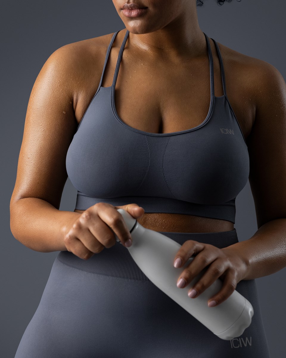 ICIW Define Seamless Sports Bra Storm Mörkblå | 547983XEU