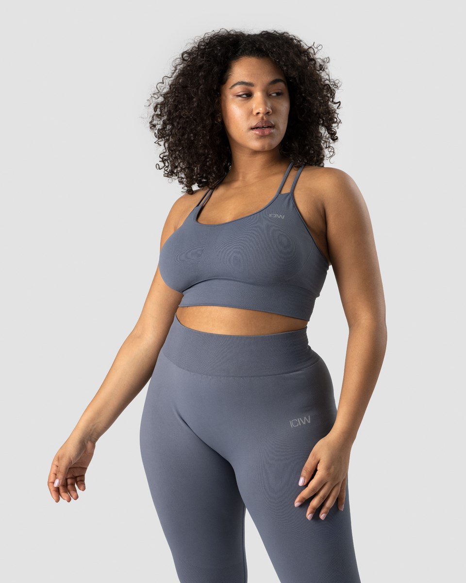 ICIW Define Seamless Sports Bra Storm Mörkblå | 547983XEU