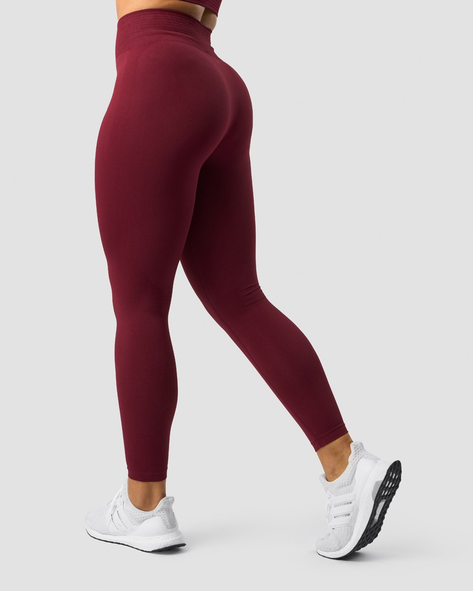 ICIW Define Seamless Tights Burgundy Mörkröda | 567049RBP