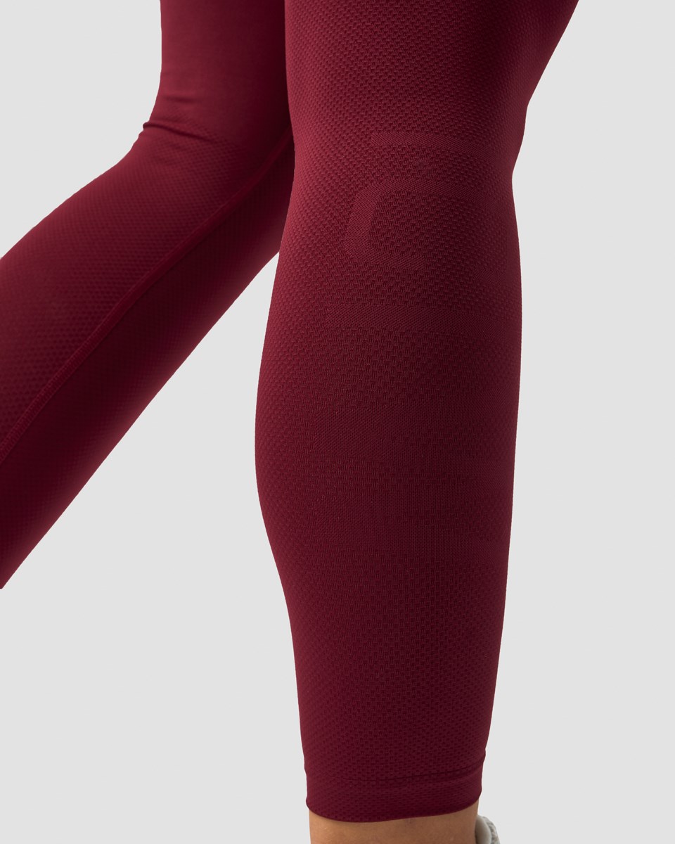 ICIW Define Seamless Tights Burgundy Mörkröda | 567049RBP