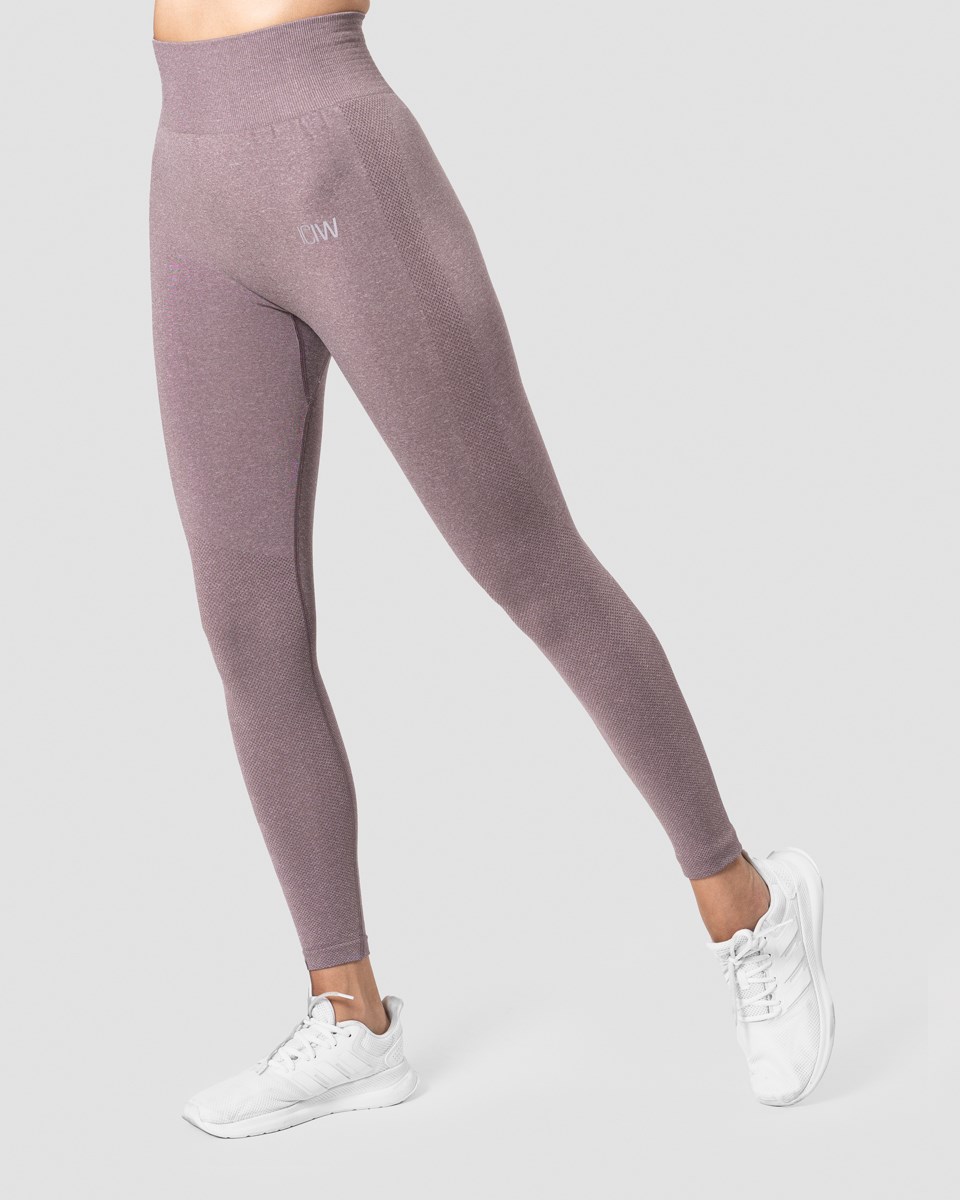 ICIW Define Seamless Tights Faded Violet Melange Wmn Lila | 509618BWZ