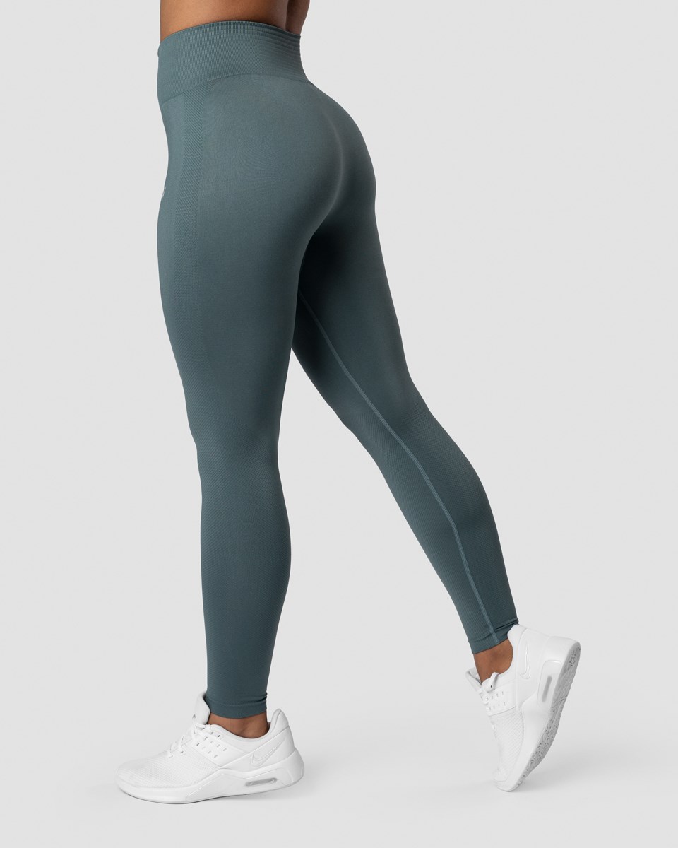 ICIW Define Seamless Tights Jungle Wmn Mörkgröna | 867059VIE