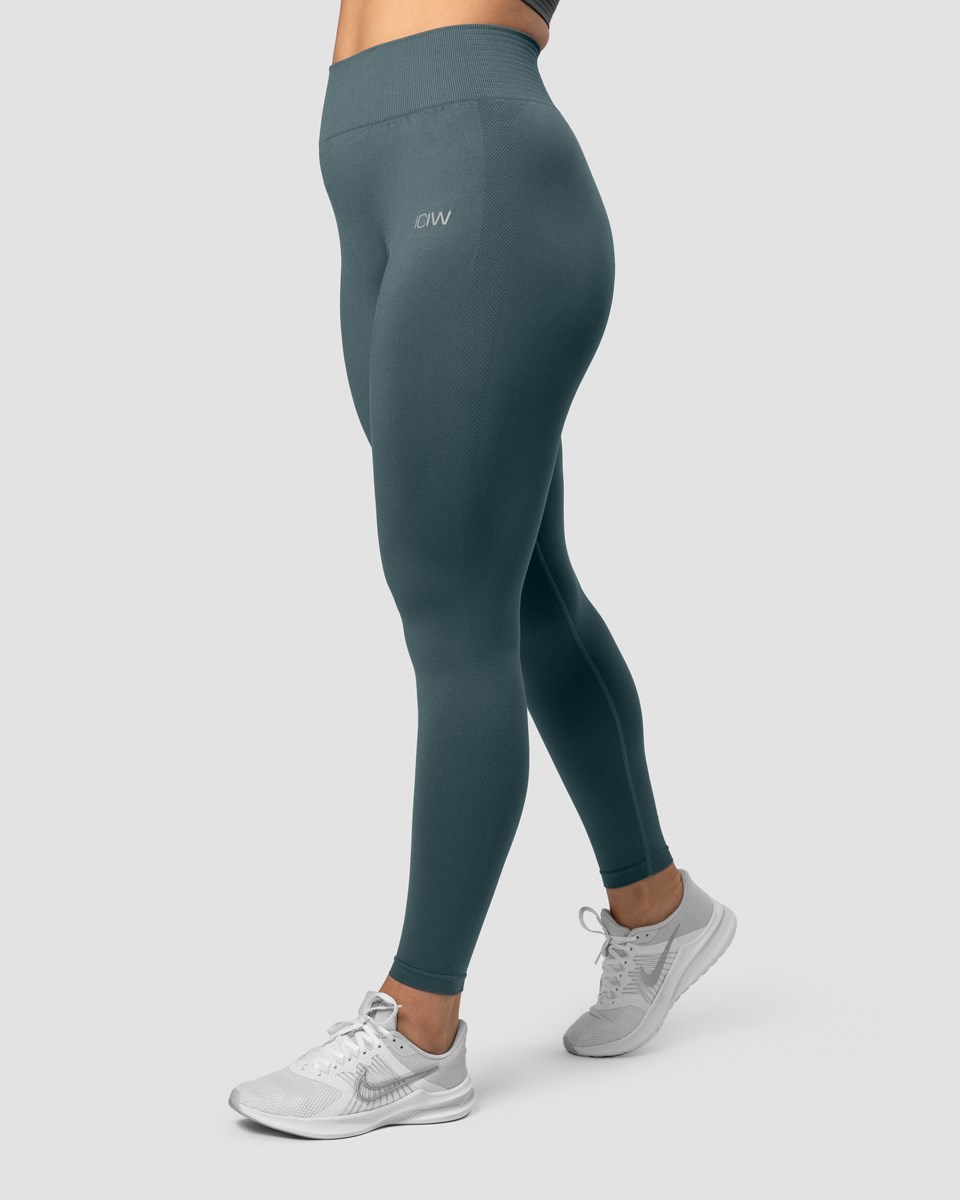 ICIW Define Seamless Tights Jungle Wmn Mörkgröna | 867059VIE