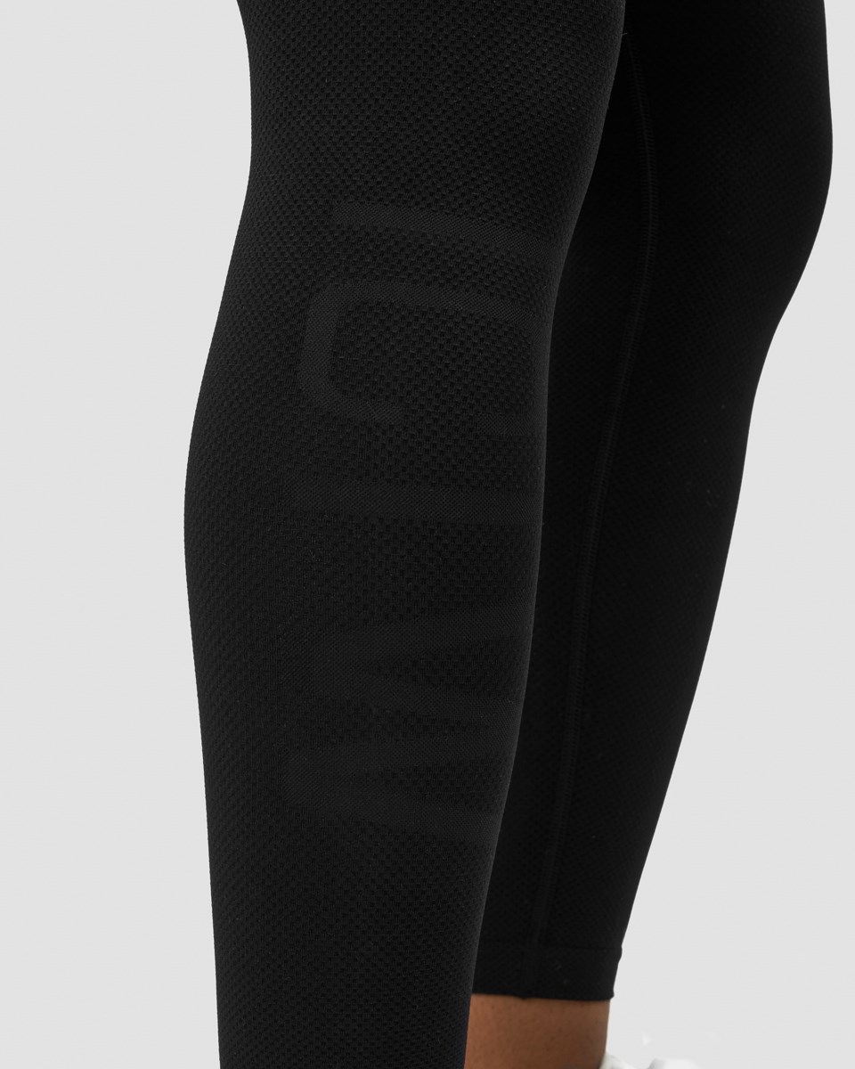 ICIW Define Seamless Tights Mid Midja Svarta | 315794XRC