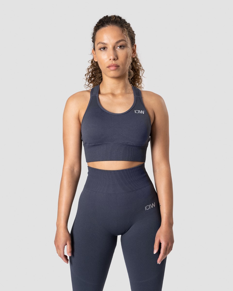 ICIW Divine Seamless Sports Bra Mystic Mörkblå | 827954AHB